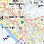 Map for location: Uttar Jatrabari, Bangladesh