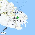 Map for location: Tarxien, Malta