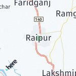 Map for location: Raipur, Bangladesh