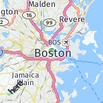 Map for location: Boston, United States