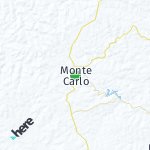 Map for location: Monte Carlo, Brazil