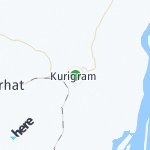 Map for location: Kurigram, Bangladesh