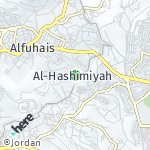 Map for location: Al-Hashimiyah, Jordan
