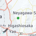 Map for location: Kawachi, Japan