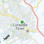 Map for location: Curepipe, Mauritius