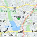 Map for location: Vanløse, Denmark
