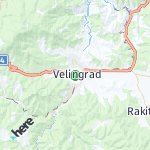 Map for location: Velingrad, Bulgaria
