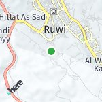 Map for location: Mutrah, Oman