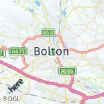 Map for location: Bolton, United Kingdom