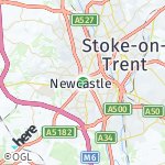 Map for location: Newcastle, United Kingdom