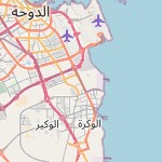 Map for location: Ras Bu Funtas, Qatar