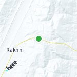 Map for location: Rakhni, Pakistan