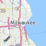 Map for location: Milwaukee, United States