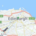 Map for location: Edinburgh, United Kingdom