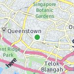 Map for location: Queenstown, Singapore