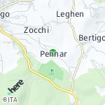 Map for location: Pennar, Italy