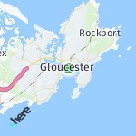 Map for location: Gloucester, United States
