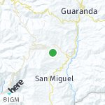 Map for location: San Sebastián, Ecuador