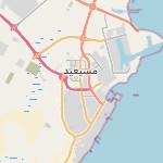 Map for location: Mesaieed, Qatar
