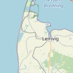 Map for location: Hove, Denmark