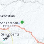 Map for location: Santa Clara, El Salvador