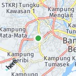 Map for location: Gadong B, Brunei Darussalam