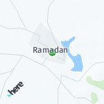 Map for location: Ramadan, Kazakhstan
