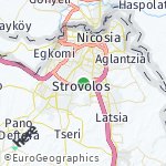 Map for location: Strovolos, Cyprus