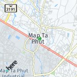 Map for location: Map Ta Phut, Thailand