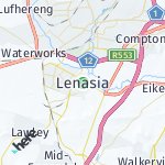 Map for location: Lenasia, South Africa