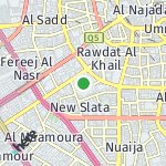 Map for location: New Slata, Qatar