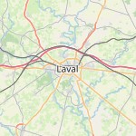 Map for location: Laval, France