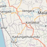 Map for location: Perumanna, India