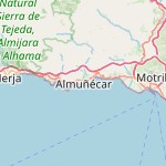 Map for location: Almuñécar, Spain
