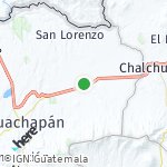 Map for location: Turín, El Salvador