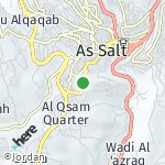 Map for location: Al-Mayameen Quarter, Jordan