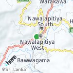 Map for location: Nawalapitiya, Sri Lanka