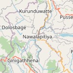 Map for location: Nawalapitiya, Sri Lanka