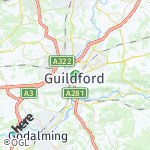 Map for location: Guildford, United Kingdom