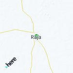 Map for location: Raja, South Sudan