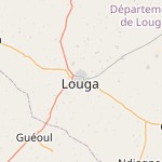 Map for location: Louga, Senegal