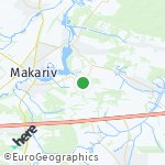 Map for location: Makarivskyi raion, Ukraine