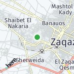 Map for location: Shaibet El Nakaria, Egypt