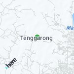 Map for location: Tenggarong, Indonesia