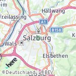 Map for location: Salzburg, Austria