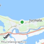 Map for location: Jūrmala, Latvia