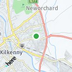Map for location: Kilkenny, Ireland