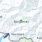 Map for location: Rangamati, Bhutan