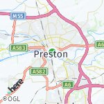 Map for location: Preston, United Kingdom