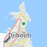Map for location: Djibouti, Djibouti
